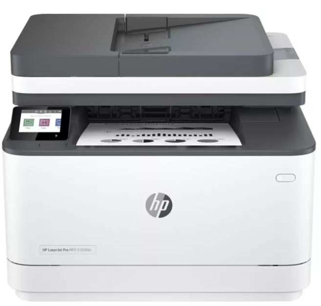 Лазерное черно-белое  Xcom-Shop Принтер монохромный HP LaserJet Pro 3103fdn 3G631A 35стр/мин, дуплекс, факс, USB, LAN