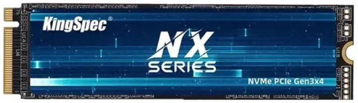 SSD Kingspec  Xcom-Shop Накопитель SSD M.2 2280 KINGSPEC NX-512 512ГБ, NVMe PCI-E 3.0 x4 3400/3100MB/s