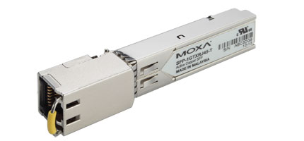  Модуль SFP MOXA SFP-1GTXRJ45-T 10/100/1000 Base-T port, RJ-45 Connector