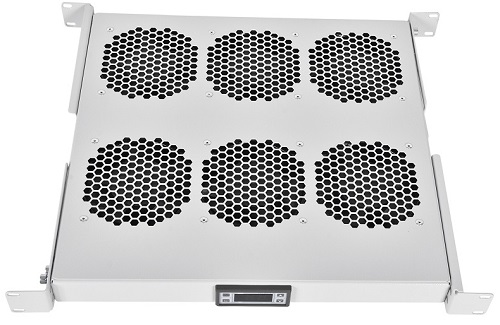 Вентиляторный модуль ЦМО R-FAN-6K-1U 19 1U, 6 вент регул. глубина 390-750 мм с контроллер