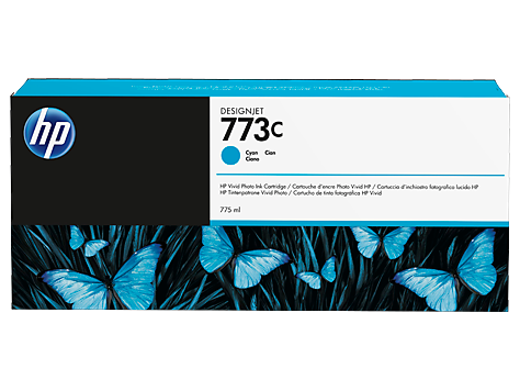 Картридж HP C1Q42A №773  голубой для HP DJ Z6600/Z6800, 775 мл