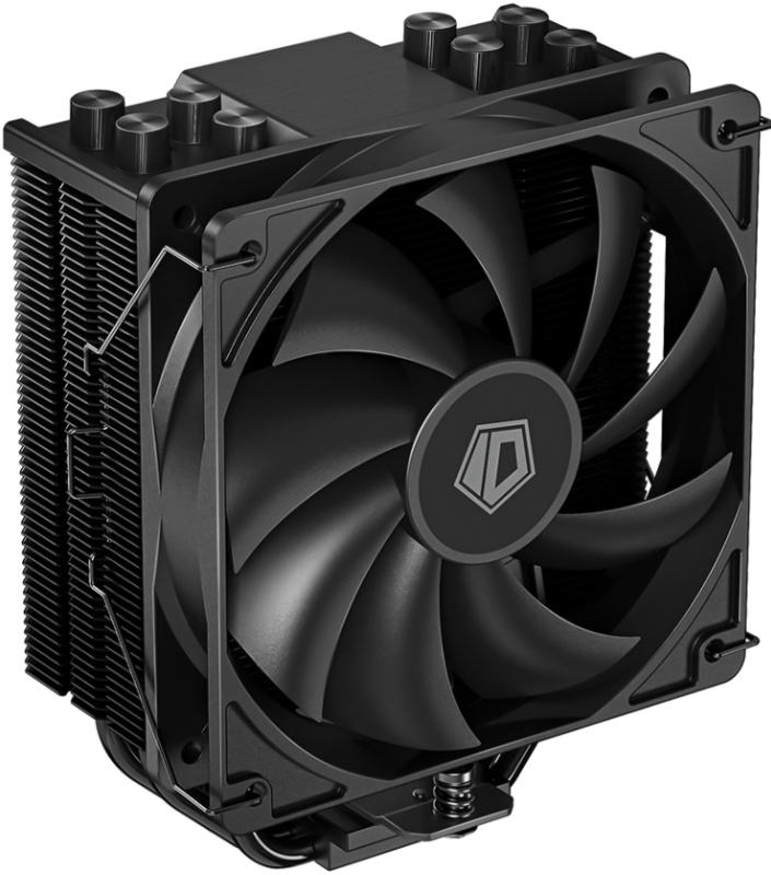 Кулер ID-Cooling SE-214-XT BLACK LGA2066/2011/1851/1700/1200/115X/AM5/AM4 (TDP 180W, PWM, 4 тепл.трубки прямого контакта) RET