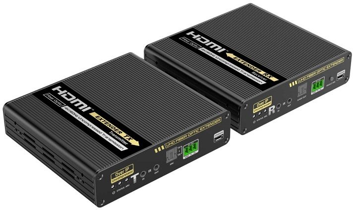 Удлинитель HDMI LENKENG LKV993 4K по оптическому кабелю до 40 км