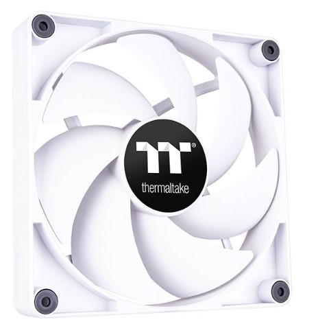 Вентилятор для корпуса Thermaltake CT140 CL-F152-PL14WT-A 140x140x25мм, белый, 500-1500 rpm, 77.37CFM, 30.5 dBa, 4pin PWM, Ret