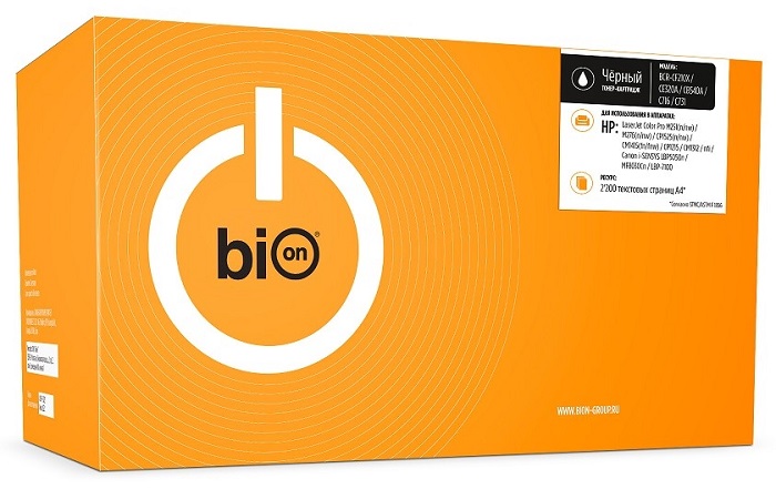  Картридж BION BCR-CF210X/CE320A/CB540A/C716/C731 CF210X/CE320A/CB540A/C716/C731 для HP LJ Pro M251/M276/CM1415/CP1525/CM1312/CP1215/1515;Canon LBP5050