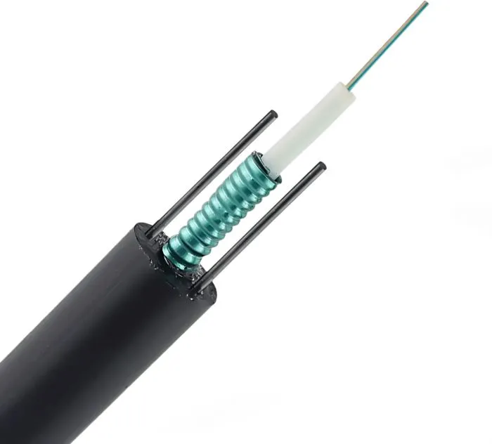 9/125 (OS2) Кабель волоконно-оптический Filum FL-GYXTW-1/2G652 2 волокна G.652D, loose tube, внешний (PE), бронированный сталь. гофр. лентой, 1,5 кН, чёрный
