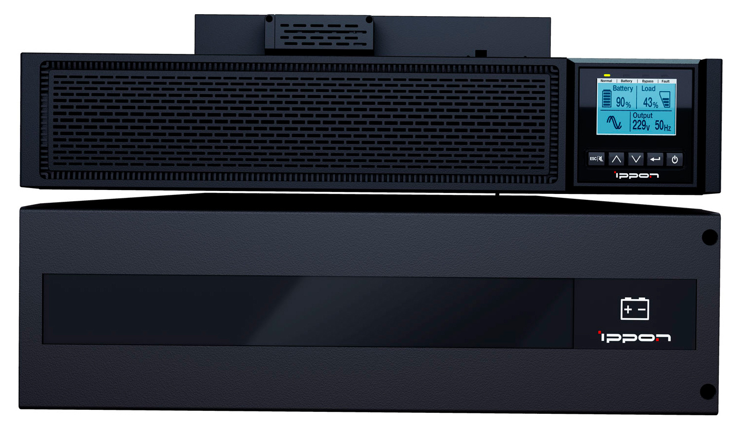 Источник бесперебойного питания Ippon Innova RT II 10000 1005633 10000VA/10000W, 5U, USB, RS-232