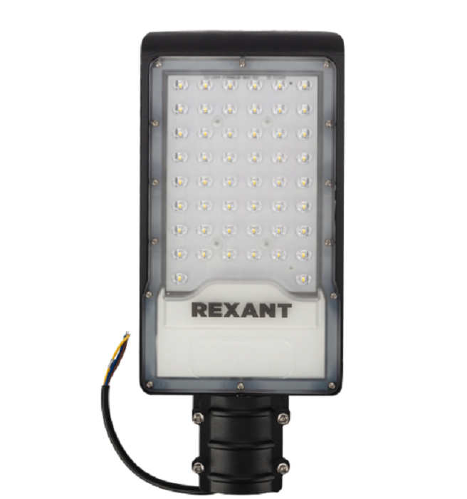  Светильник Rexant 607-305 светодиодный консольный ДКУ 01-70-5000К общего назначения IP65 6000Лм черный