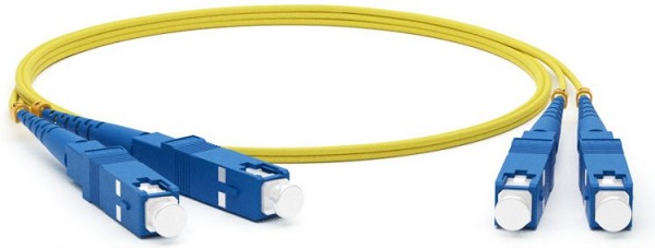 Патч-корд волоконно-оптический Vimcom SC-SC Duplex 0,5m 9/125