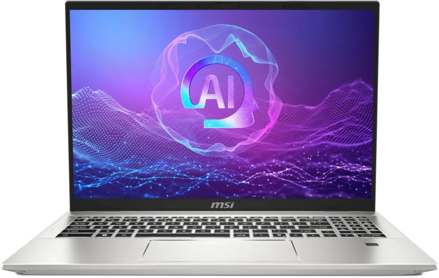 Ноутбук MSI PRESTIGE A16 AI+ A3HMG-083RU 9S7-159K32-083 Ryzen AI 9 365/32GB/1TB SSD/Radeon Graphics 880M/16 OLED UHD+/WIFI/BT/Cam/Win11Home/серебрист