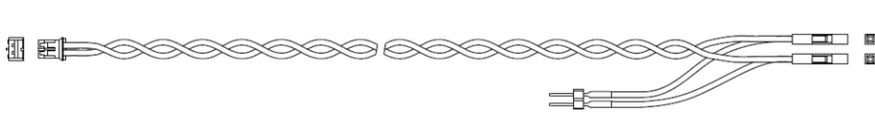 Кабель Leadtek X0101G00156A для подключения кнопки выключателя к карте PCoIP 25.4mm+914.4mm