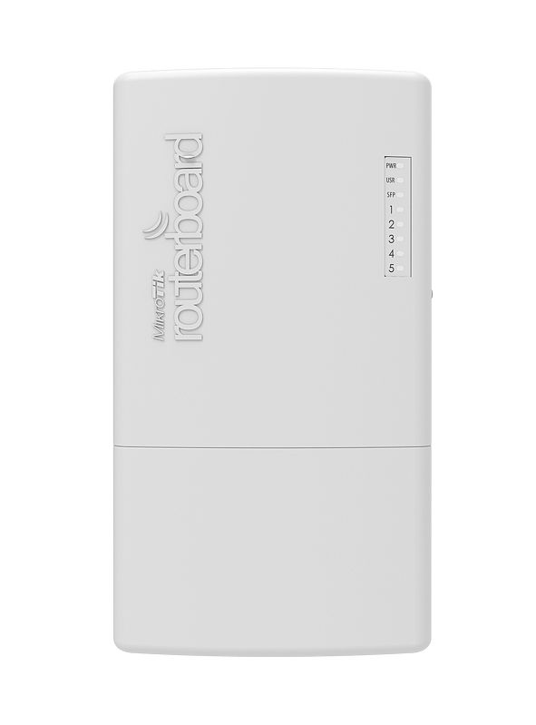 Маршрутизатор Mikrotik RB960PGS-PB PowerBox Pro, 5xRJ45 100/1000 Мбит/с + 1хSFP 1 Гбит/с гигабитный маршрутизатор с PoE 802.3at на 4-х портах, оснащен