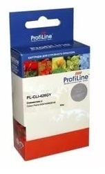 Картридж струйный ProfiLine PL-CLI-426GY-Gy PL_CLI-426G_G Картридж PL-CLI-426GY с чипом для принтеров Canon Pixma MG6140/MG8140 grey водн ProfiLine