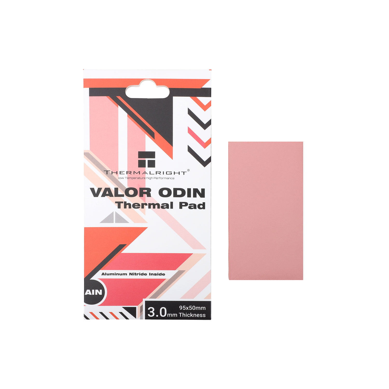 Термопаста, Термоинтерфейсы Термопрокладка Thermalright VALOR-ODIN-95X50-3.0 95x50 мм, толщина 3.0 мм, 15 Вт/мK