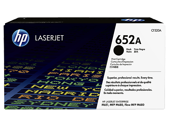 Картридж HP 652A CF320A для Color LaserJet M651dn (11000стр.) чёрный