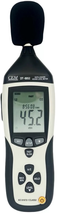 Шумомер CEM DT-8852 CEM 480755 цифровой с функцией Регистратора