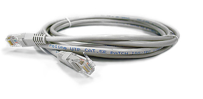   Xcom-Shop Кабель патч-корд U/UTP 6 кат. 2м Lanmaster LAN-PC45/U6-2.0-GY RJ45 - RJ45, 4 пары, серый, LSZH