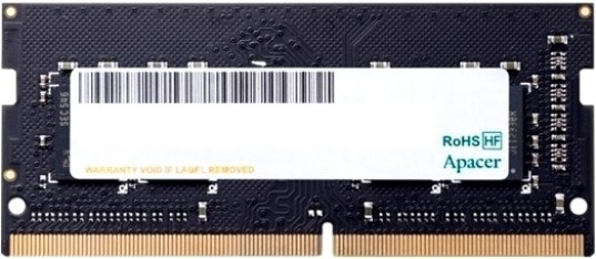 Модуль памяти AS08GGB32CSYBGH Apacer DDR4 8GB 3200MHz SO-DIMM (PC4-25600) CL19 1.2V (Retail) 1024*8 3 years (AS08GGB32CSYBGH/ES.08G21.GSH)