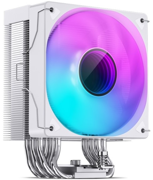 Кулер JONSBO CR-1000 V2 PRO ARGB White LGA1700/1200/115X/AM5/AM4 (TDP 230W, 120mm fan, белый, 4-pin PWM) Retail