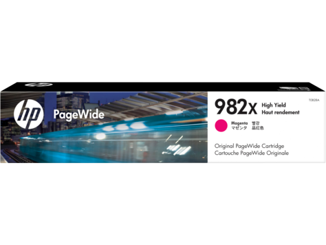 Картридж HP 982X T0B28A для PageWide Enterprise 780, 785, 765, повышенной емкости, пурпурный
