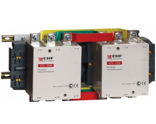 Контактор EKF ctr-b-r-500-380 КТЭ реверс. 500А 400В 2NO