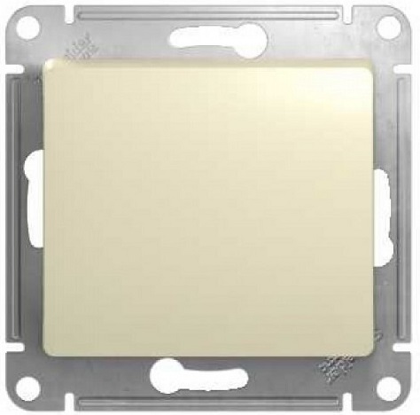 Выключатель Schneider Electric GSL000911 Glossa 1-клавишный механизм сх.1 (молочный)