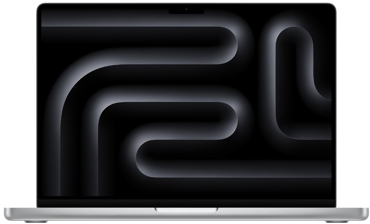 Ноутбук Apple Macbook Pro 14 (2023) (MR7J3LL/A) M3 chip with 8‑core CPU and 10‑core GPU, 8GB, 512GB SSD - Silver