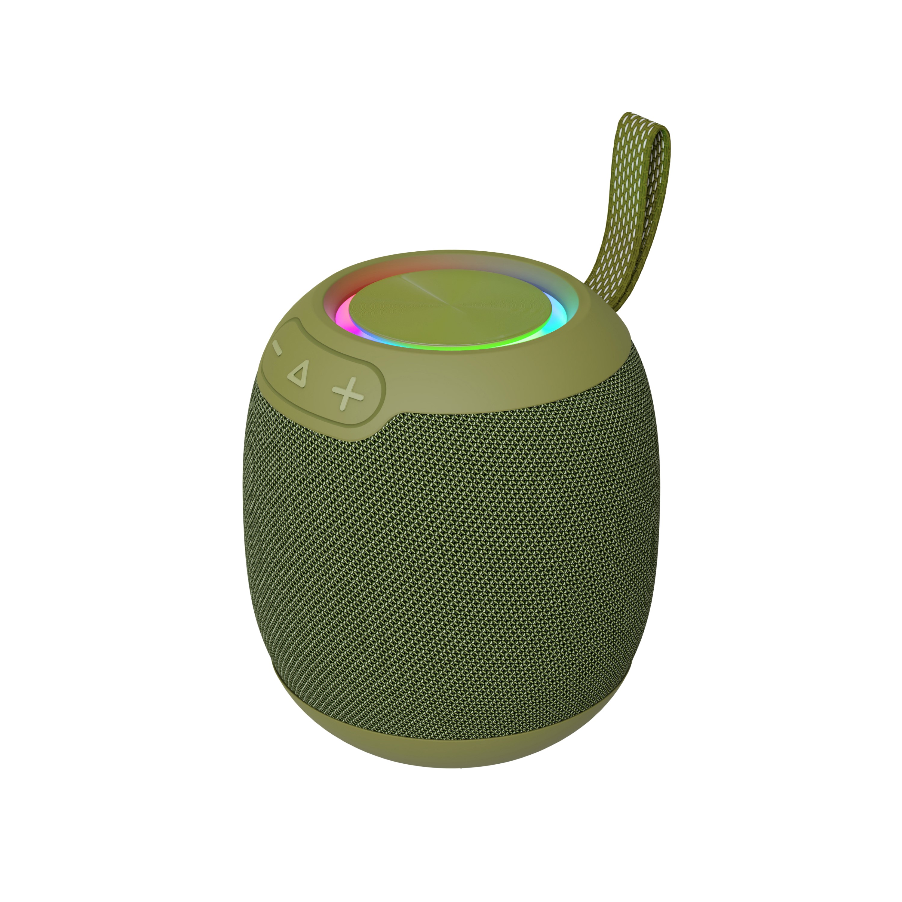  Портативная акустика Lyambda LBS201-OL Bluetooth 5.3, светодиодной подсветкой, 8Вт, оливковый