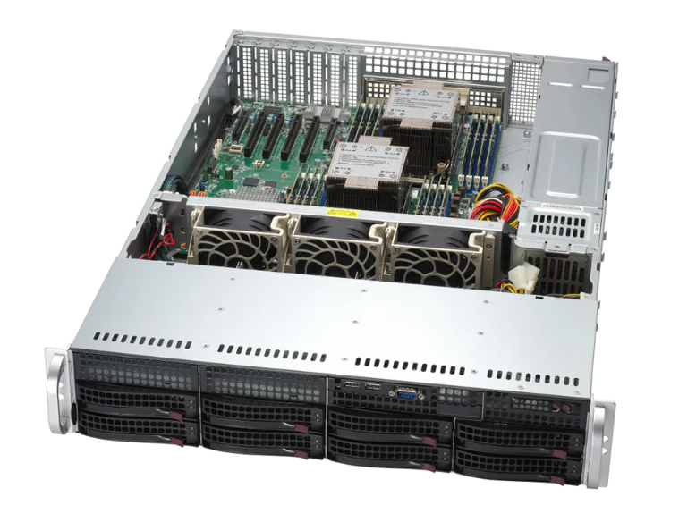 Серверная платформа 2U Supermicro SYS-621P-TR (2*LGA4677, C741, 16*DDR5 (4800), 8*3.5 HS SATA3, 2*M.2, 6*PCIE, 2*Glan, VGA, 4*USB 3.0, 2*USB 2.0, 2*
