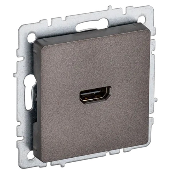 Розетка HDMI IEK BR-H10-K45 BRITE РHDMI-0-БрТБ Бронза