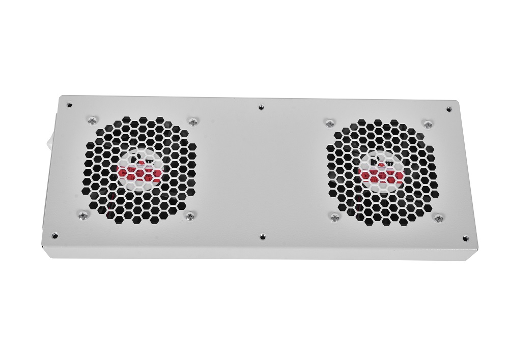 Вентиляторный модуль ЦМО R-FAN-2TJ-36V-48V 36V-48V, 2 вентилятора с терморегулятором, колодка