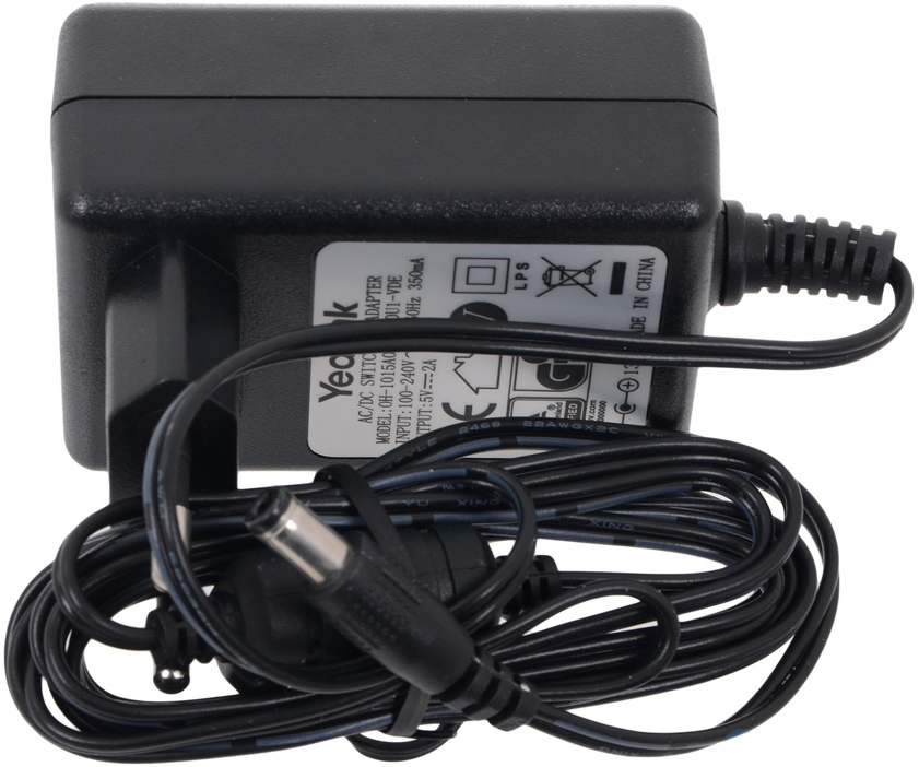 Блок питания Yealink PA 5VDC 2A 2A для SIP-T32G, SIP-T38G, SIP-T46G(S), SIP-T48G(S), T29G