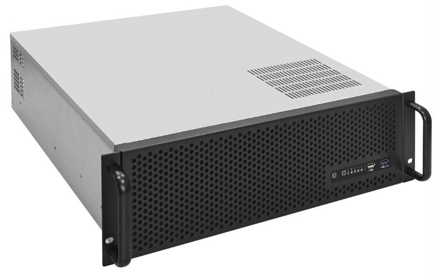 Корпус серверный 3U Exegate Pro 3U450-09 EX293899RUS RM 19, глубина 450, БП 2U-400ADS, USB