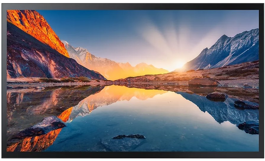 Интерактивный дисплей Samsung QM55B-T 55, 3840х2160, 4000:1, 400кд/м2, 10 касаний, Tizen 6.5