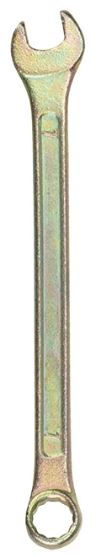  Ключ комбинированный Rexant 12-5802-2 7мм, желтый цинк