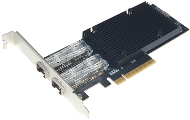 Сетевая карта SunRich (ST Lab) N-611 25G 2*SFP28 PCIe Intel E810-XXVAM2