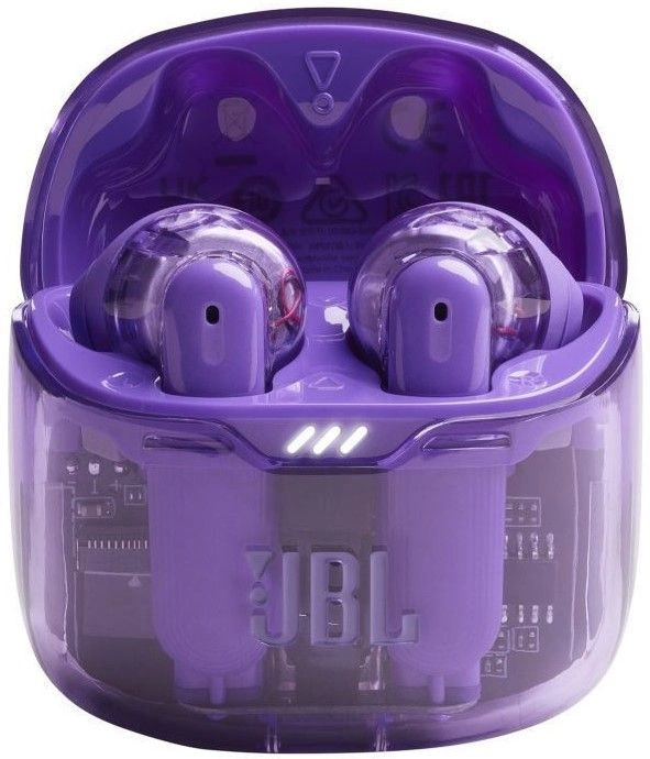 Гарнитура беспроводная JBL Tune Flex Ghost внутриканальные пурпурный bluetooth в ушной раковине (2021485)