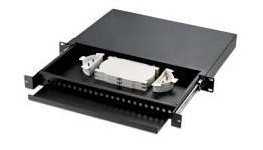 Кросс оптический стоечный TopLAN КРС-Top-1U-08LC/U-OS2-BK 8 LC/UPC адаптеров, одномодовый, 1U, черный, укомплектованный, с прикрученными адаптерами,
