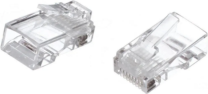 Коннектор VCOM NM006-1/20 RJ-45 (8P8C) для UTP кабеля 6кат (20 шт)