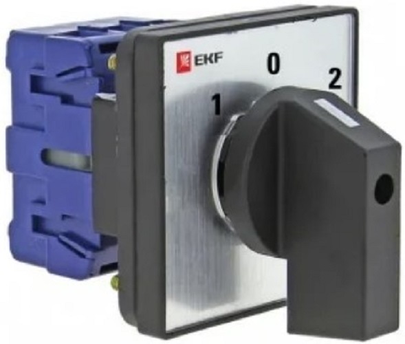 Переключатель кулачковый EKF pk-1-42-10 ПК-1-42 10А 2P 1-0-2