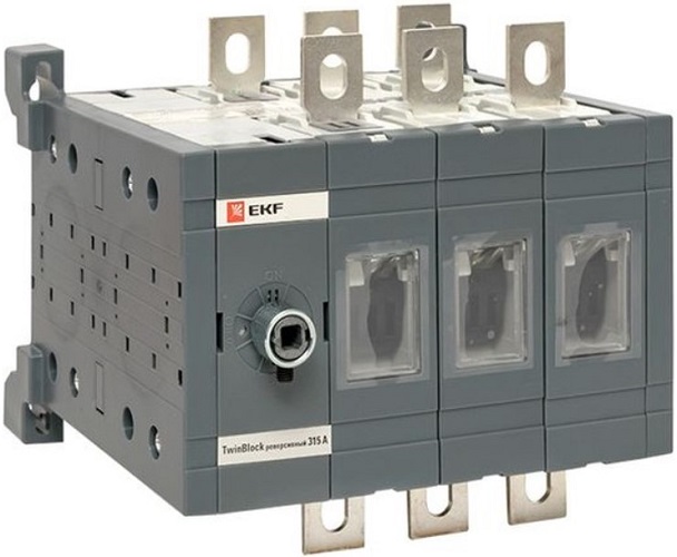 Рубильник EKF tb-s-315-3p 315A 3P без рукоятки управления TwinBlock