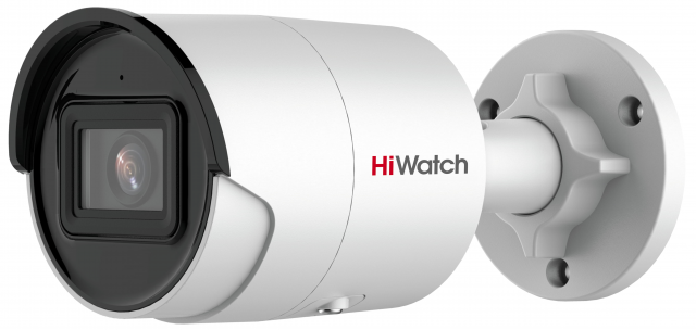  Видеокамера IP HiWatch IPC-B022-G2/U 2Мп с EXIR-подсветкой до 40м 1/2.8 Progressive Scan CMOS, 6мм, 54°, механический ИК-фильтр, 0.005лк F1.6, H.265/