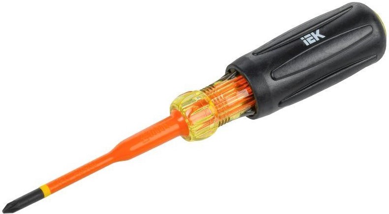 Отвертка диэлектрическая IEK ARMA2L 5 A2L5-SC31-T3-PZ-10-080 SLIM PZ1х80 Т3