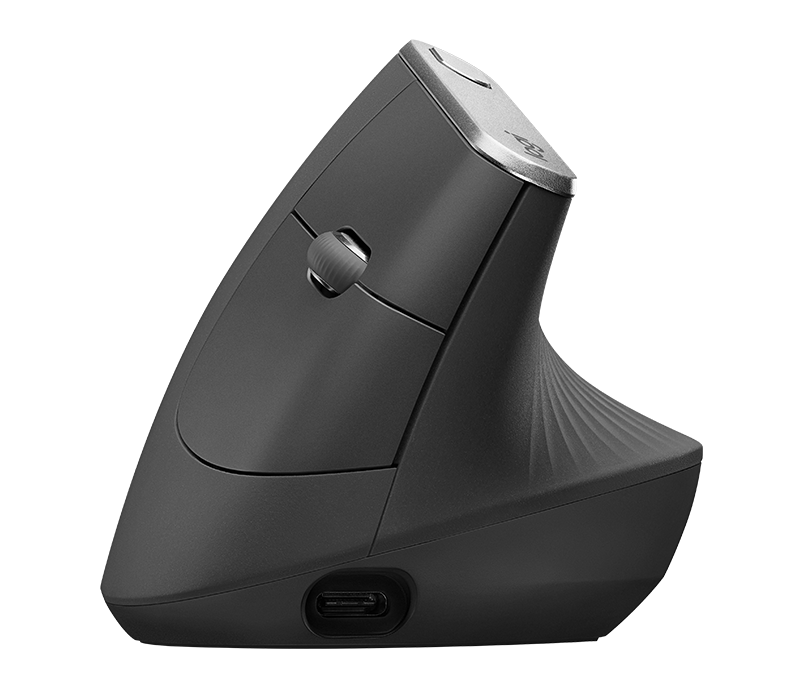 Мышь Wireless Logitech MX Vertical 910-005448 черная, 4000dpi, USB2.0, 4but