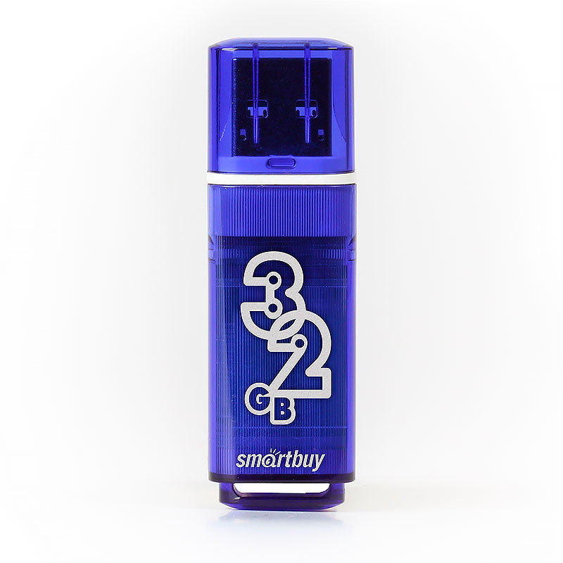 Накопитель USB 3.0 32GB SmartBuy SB32GBGS-DB Glossy синий
