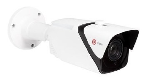 Видеокамера IP QTECH QVC-IPC-R501AZ-PRO-55 5МП, цилиндрическая. в металлическом корпусе c защитным козырьком, с моторизированным объективом 5-50мм (50