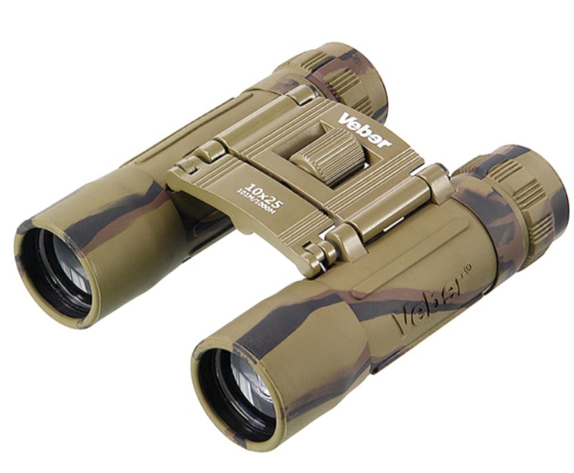 Бинокль Veber SPORT 11006 10*25 камуфлированный