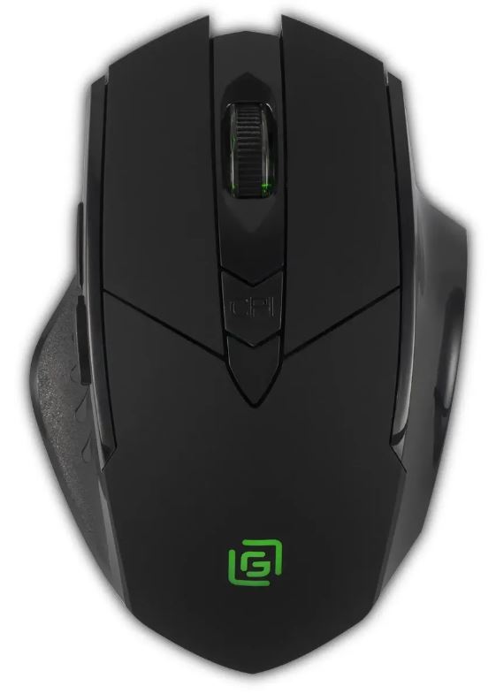  Мышь Wireless Oklick 780GW 1903012 черная, оптическая (3200dpi), USB/радио, для ноутбука, (6but)