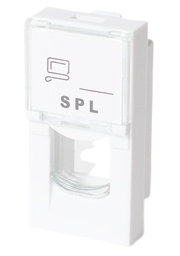 Панель лицевая SPL 500019 45x22,5 мм, для 1 модуля Keystone