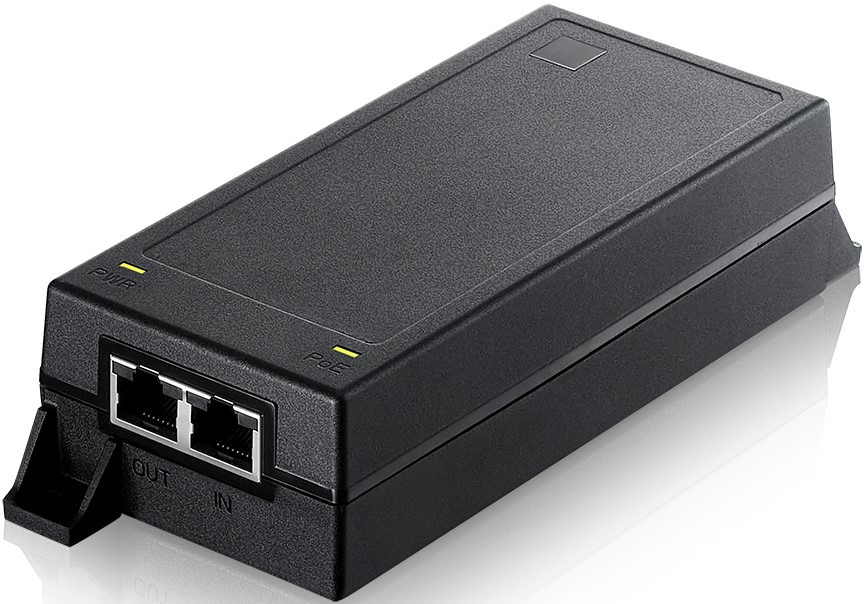Модули и трансиверы  Xcom-Shop Инжектор PoE ZYXEL POE12-60W-EU0101F PoE12-60W, 802.3af/at/bt (60 Вт), 5G